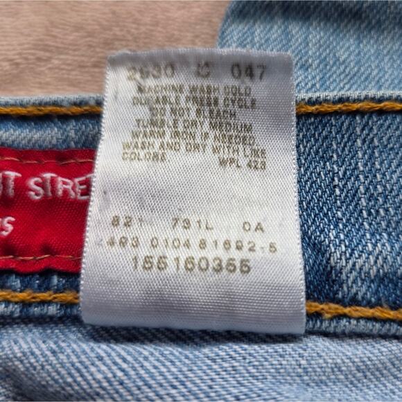 Vintage Levis 515 Nouveau Boot Cut Jeans Womens 6 MIS M Y2K Mid Rise blue - Picture 9 of 15